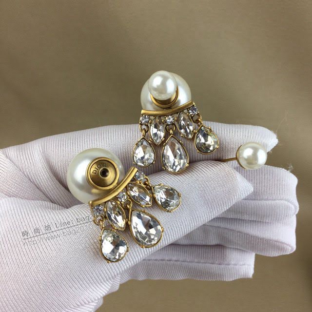Dior飾品 迪奧經典熱銷款耳環 新款水滴耳釘  zgd1006
